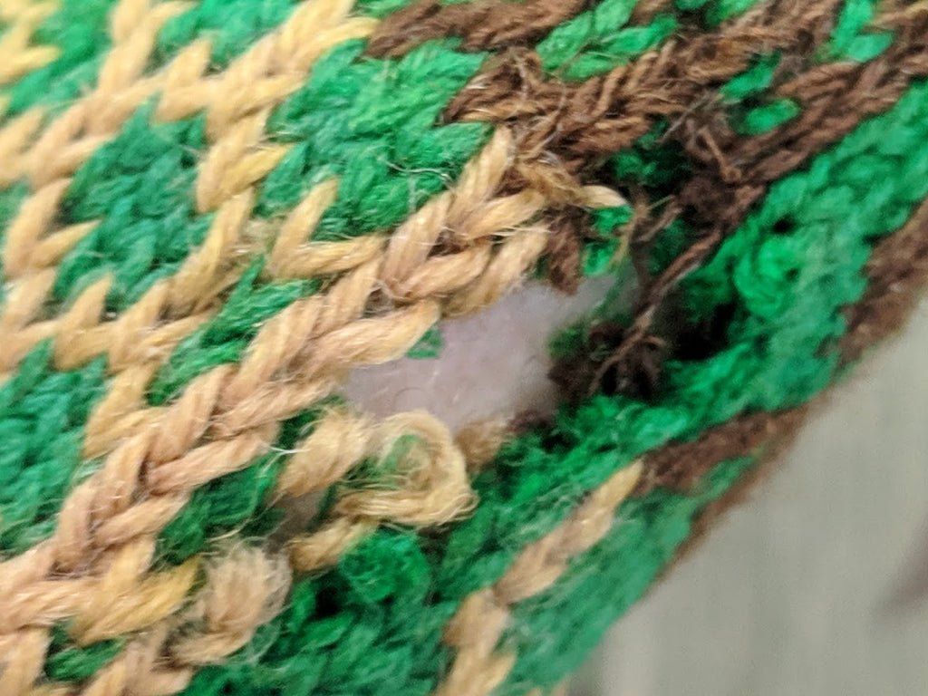 Brown Green and Cream Colored Mittens — image 7