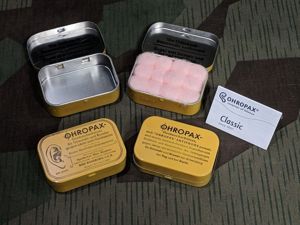 Ohropax Earplug Tin w/ Ear Plugs