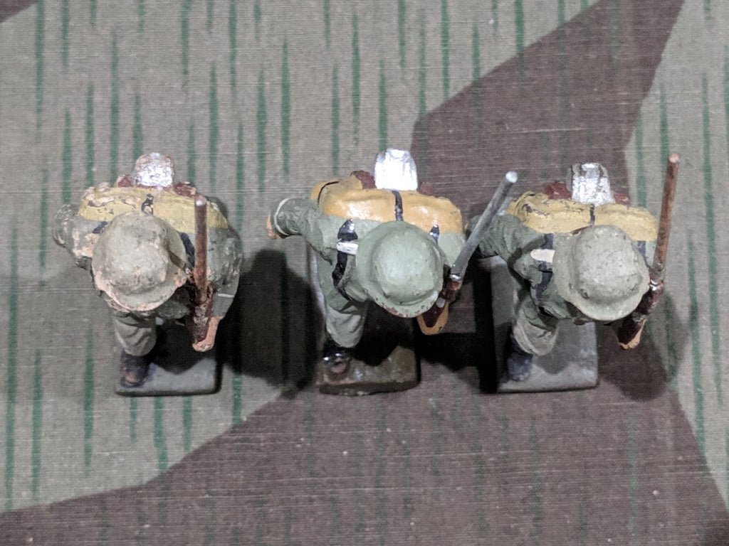 Lionel Elastolin Composition Toy Soldiers Figures — image 6