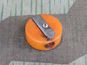 Butterscotch Bakelite Pencil Sharpener