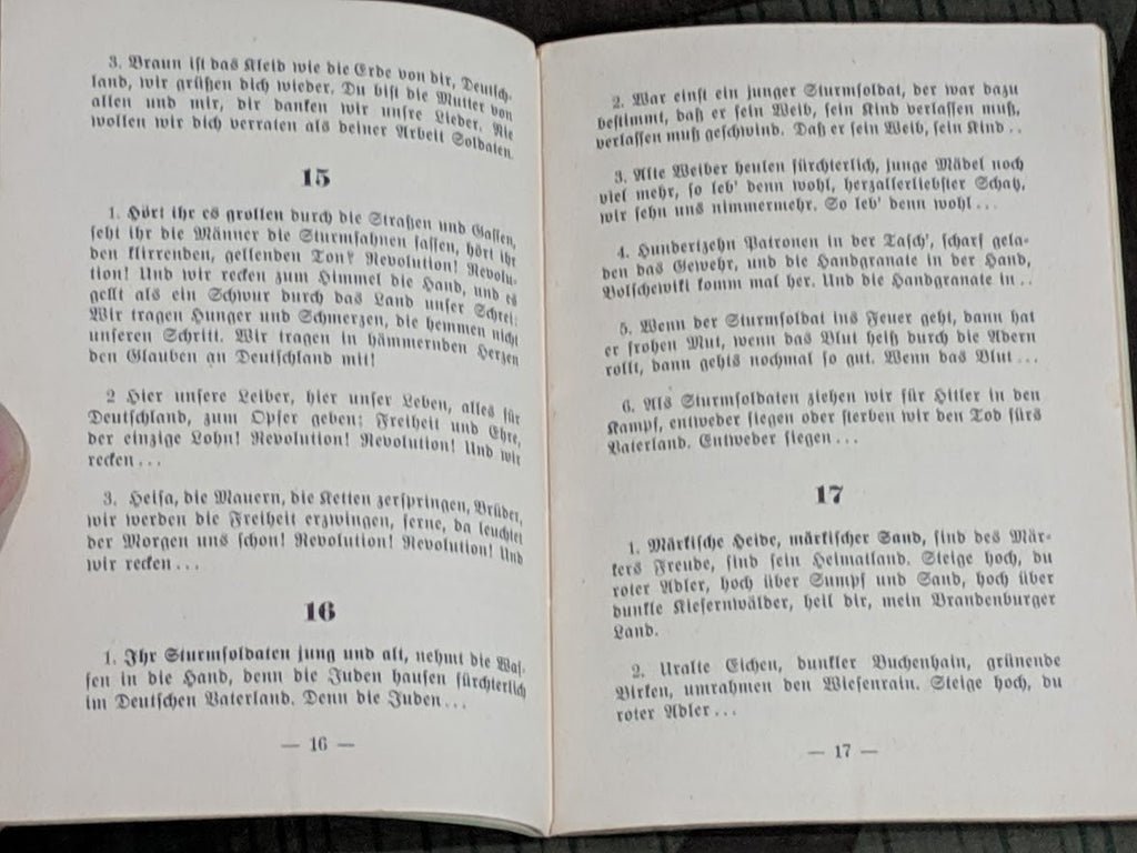 Arbeitsfront Song Book — image 6