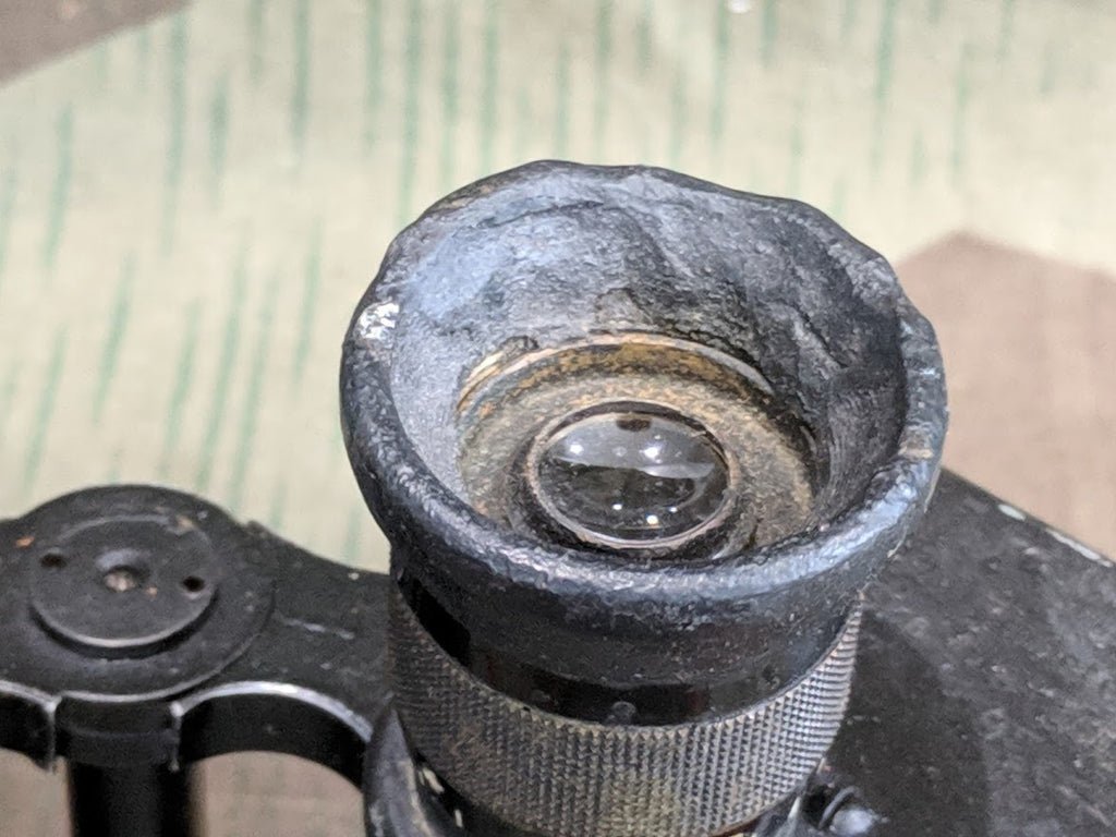 WWI Binoculars M 9/13 Z Feldstecher mit Skala 6 fach Nr.739695 UK17.7.17 — image 5