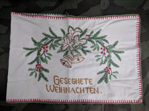 Gesegnete Weihnachten Christmas Pillowcase