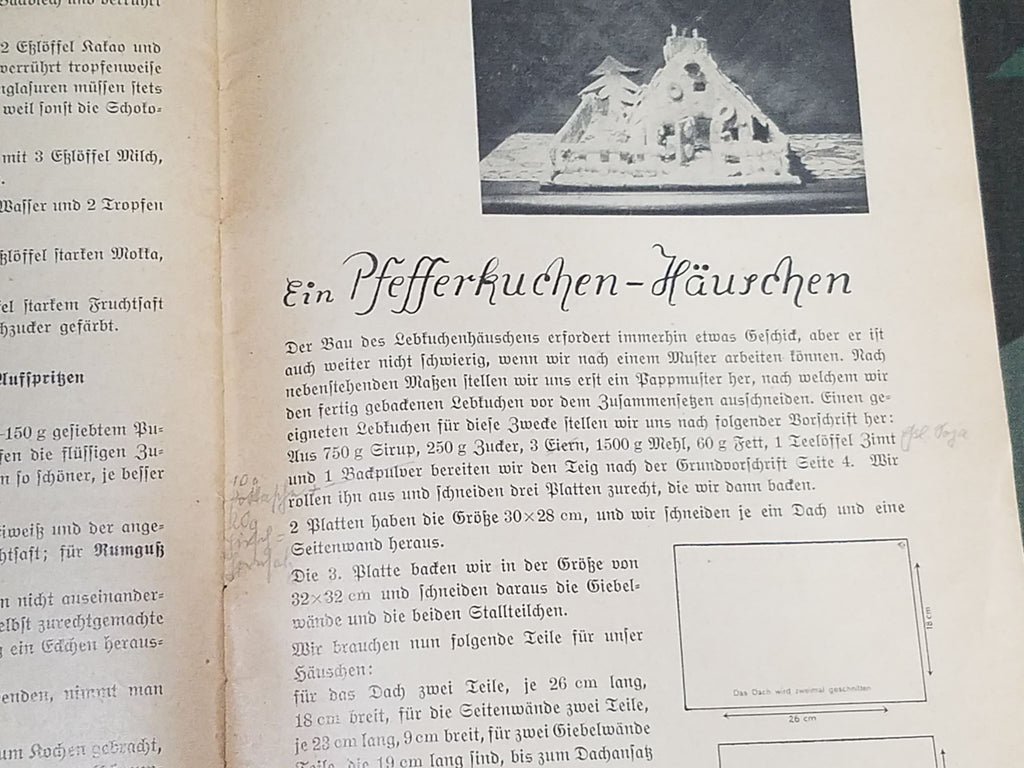 1935 Weihnachtliches Kleingebäck Christmas Cookbook — image 10