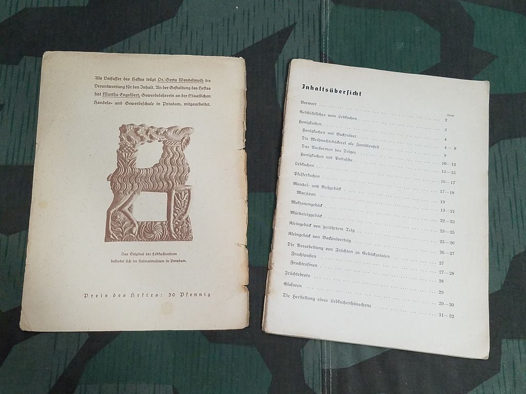 1935 Weihnachtliches Kleingebäck Christmas Cookbook — image 4