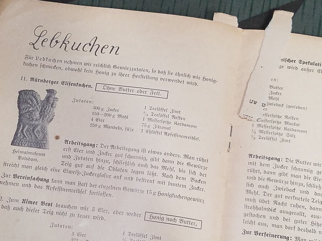 1935 Weihnachtliches Kleingebäck Christmas Cookbook — image 9