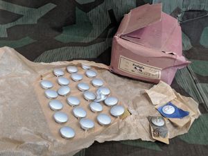 Dress Uniform Buttons with Box
