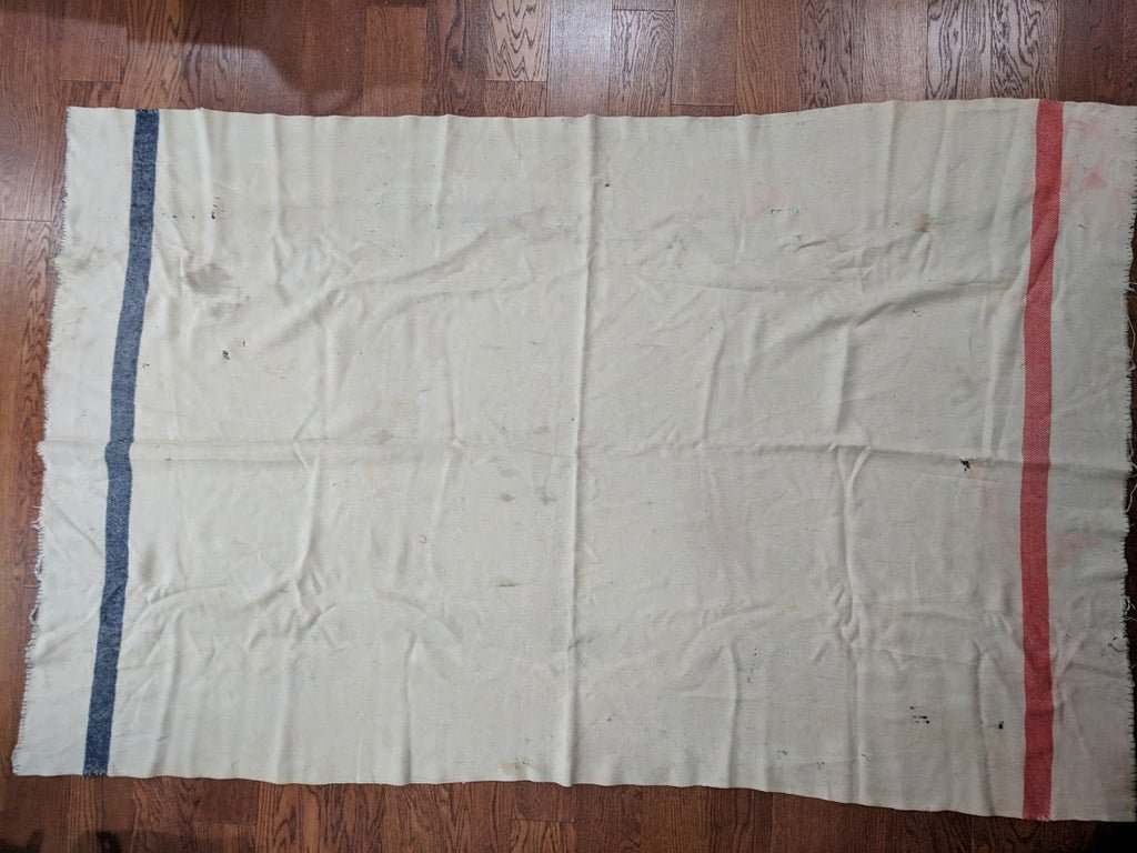 Original Cream Colored Army Blanket — image 3