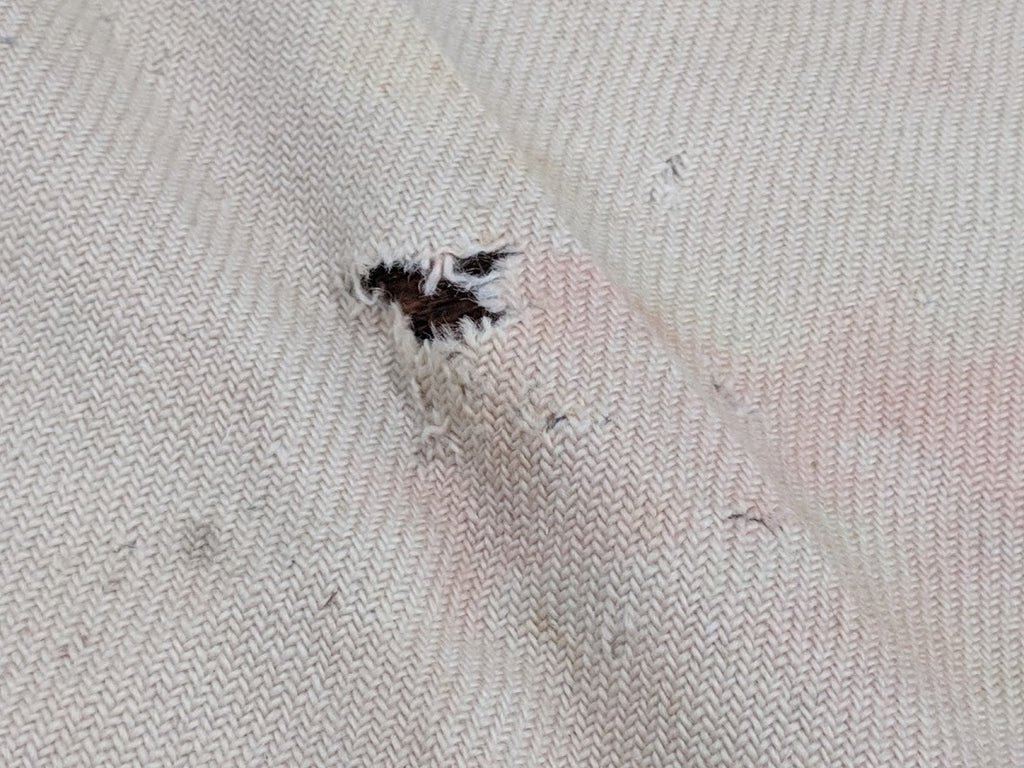 Original Cream Colored Army Blanket — image 4