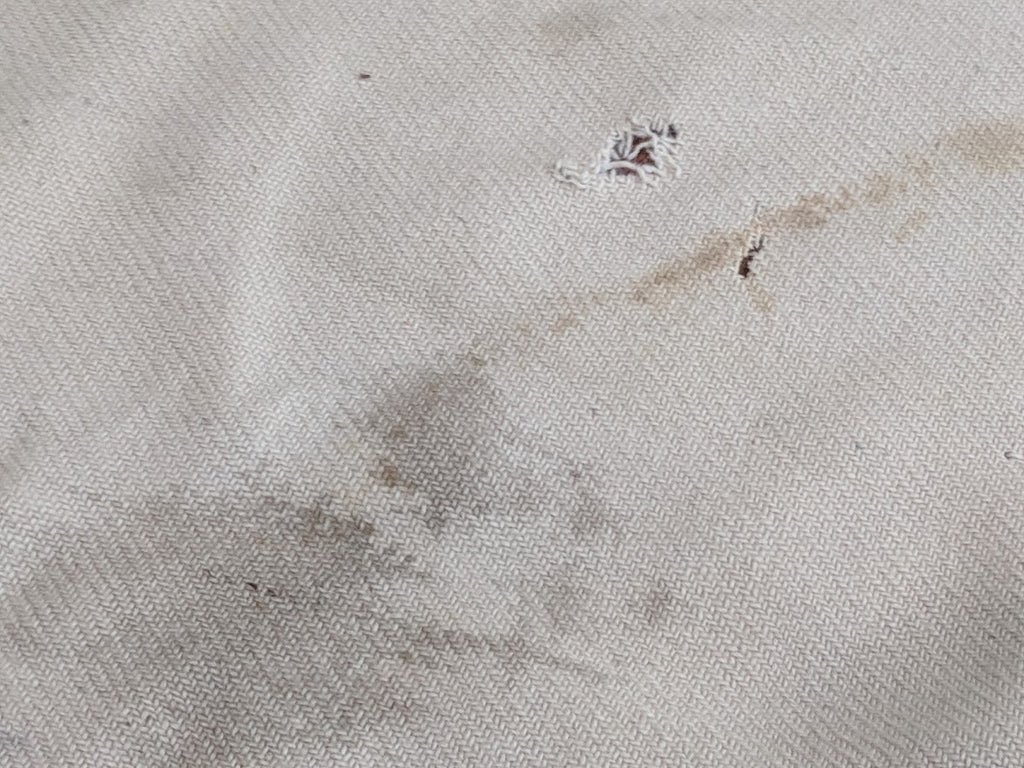 Original Cream Colored Army Blanket — image 7