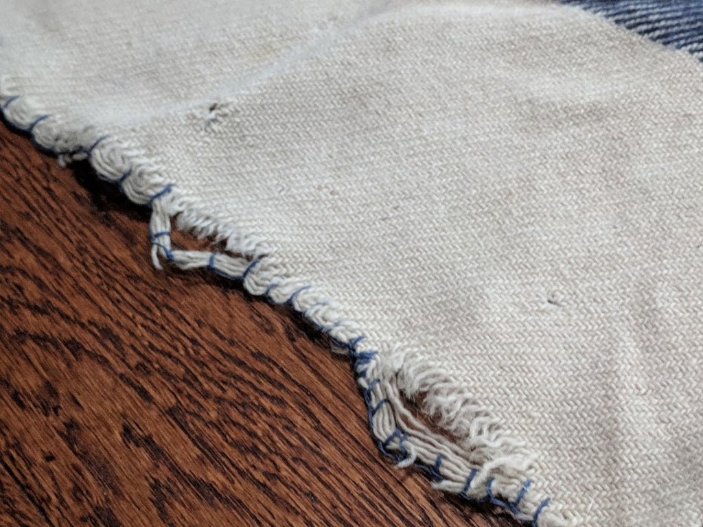 Original Cream Colored Army Blanket — image 8