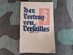 Der Vertrag von Versailles Booklet 1933