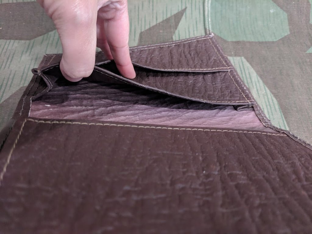 Dark Brown Pressed Paper Wallet — image 3