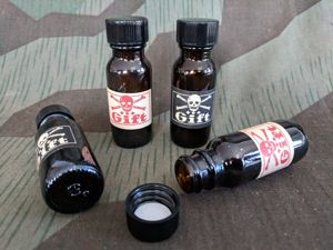 Repro 'Gift' Poison Bottles