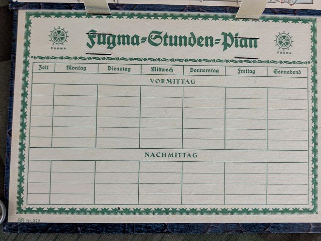 1938 Student Planner Notebook Cover — image 5