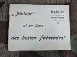 Meteor Bicycle Brochure