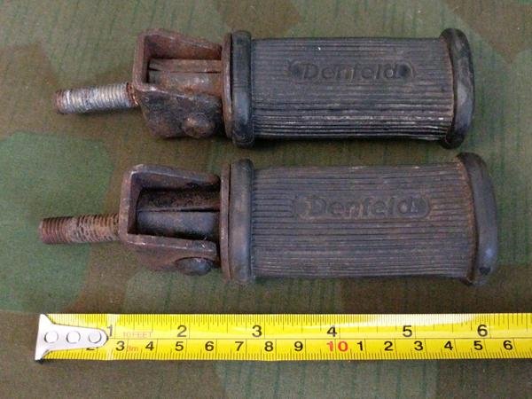 Period Denfeld Folding Foot Pegs — image 6