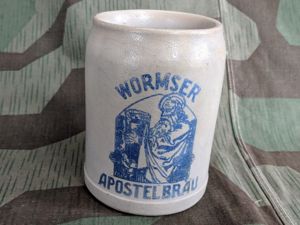Wormser Apostelbräu 0,5L Beer Krug