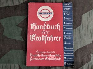 Handbuch für Kraftfahrer Motorist Handbook 1934