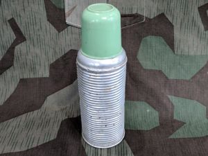 Original Thermos w/ Green Bakelite Cup