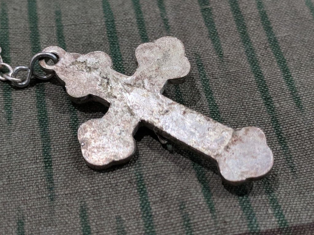 Silver and Mother of Pearl Rosary — image 4