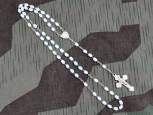 Silver and Mother of Pearl Rosary