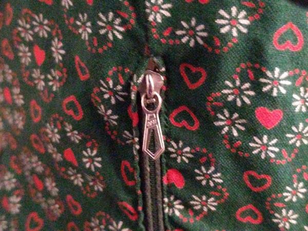 German Green Dirndl Heart Print(B-34' W-28') — image 11