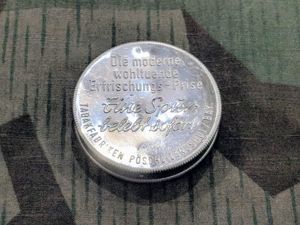 Small Aluminum Snuff Tin