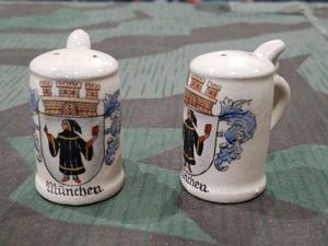 Munich Beer Krug Salt and Pepper Shakers