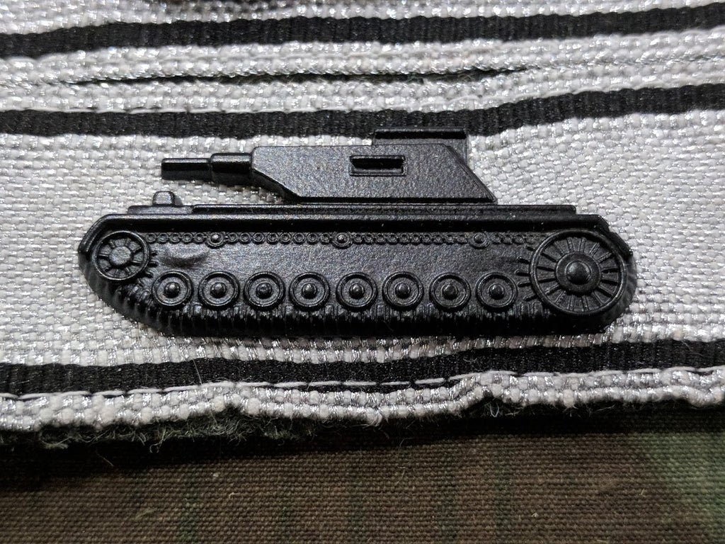 Repro Tank Destruction Badge in Silver — image 2