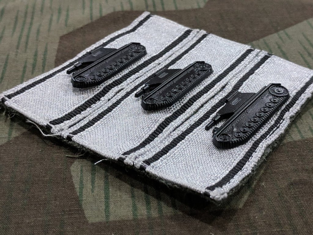 Repro Tank Destruction Badge in Silver — image 4