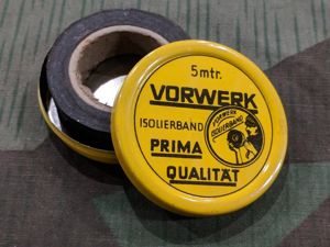 Original Vorwerk Tape Tin 5mtr with Tape