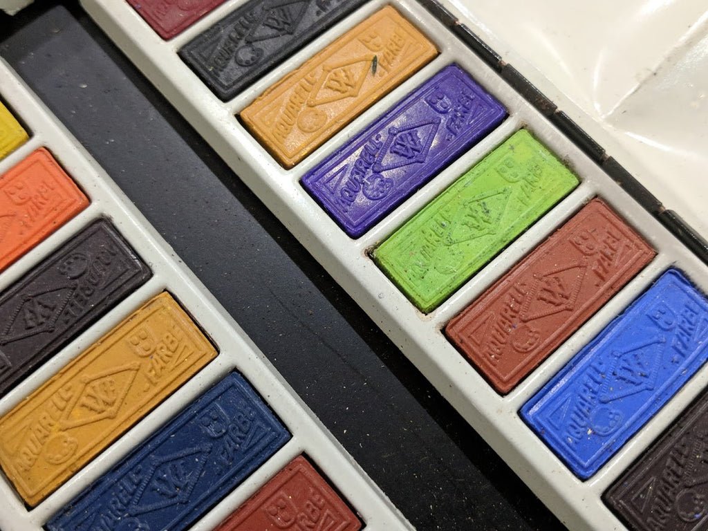 Large Water Color Paint Set Unused — image 4