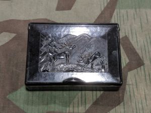 Bakelite Box with Deer Theme