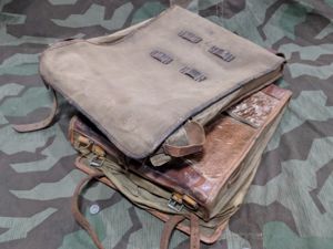 Improvised Saddle Bag Set From Tornisters