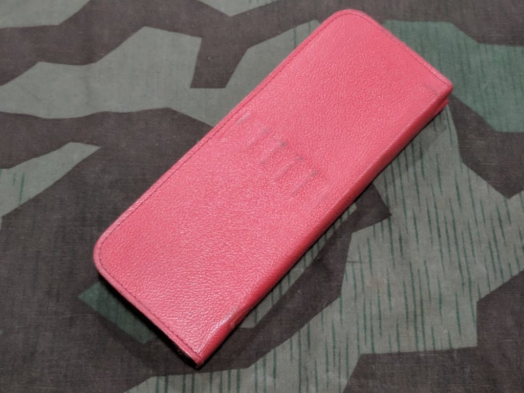 Period Red Pencil Case w/ Contents — image 3