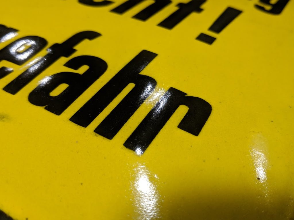 Enamel Electrical Sign — image 5