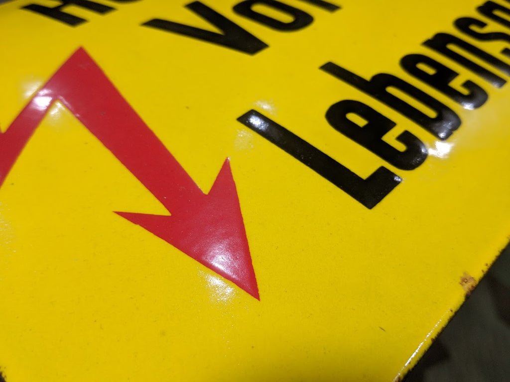 Enamel Electrical Sign — image 6