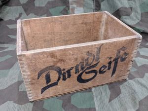 Dirndl Seife Soap Shipping Crate