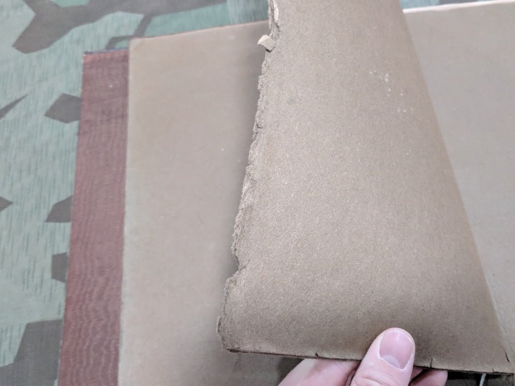 Leather Desk Blotter with Embossed Ship — image 10