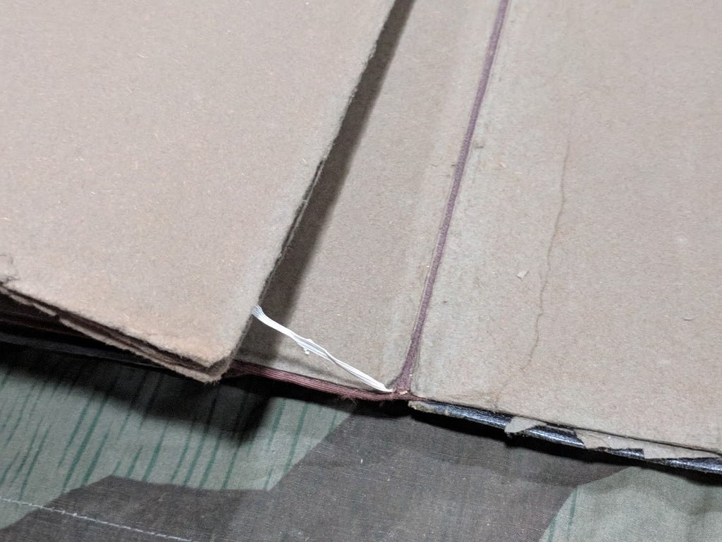 Leather Desk Blotter with Embossed Ship — image 7