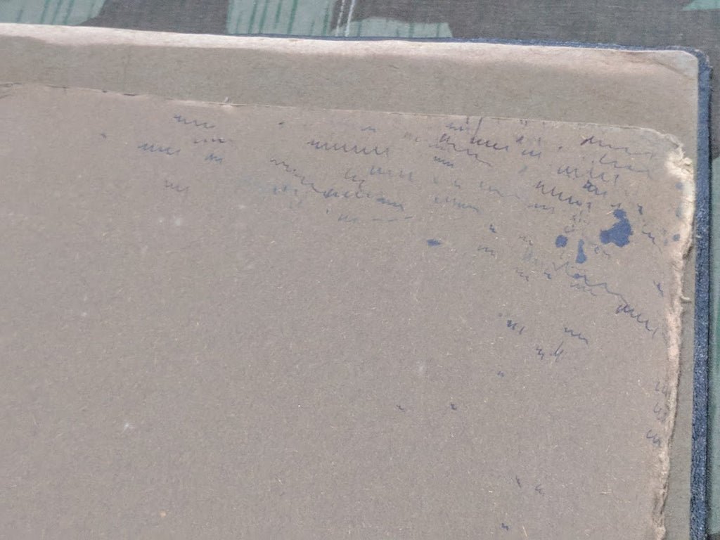 Leather Desk Blotter with Embossed Ship — image 8