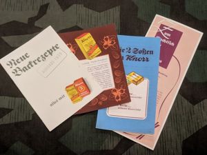 Original Set of Knorr Advertisements / Recipes from 1939