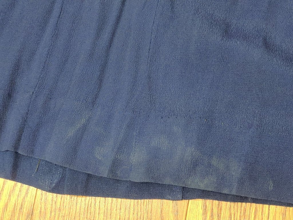 Blue Flower Print Dress w/ Matching Jacket(B-39' W-30' H-33') — image 15