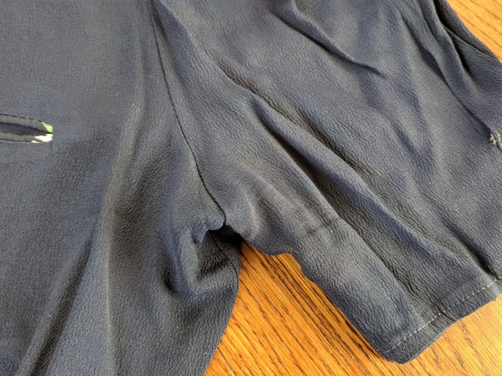 Blue Flower Print Dress w/ Matching Jacket(B-39' W-30' H-33') — image 18