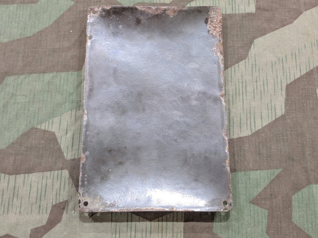 Pre-war Enamel Allianz Insurance Sign — image 6