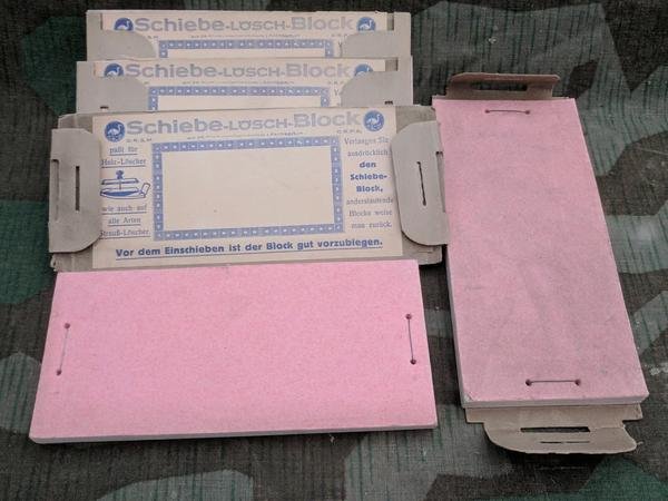 DRGM Schiebe-Lösch-Block Blotting Paper Replacements — image 4