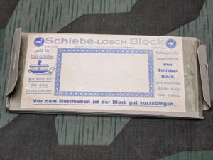 DRGM Schiebe-Lösch-Block Blotting Paper Replacements