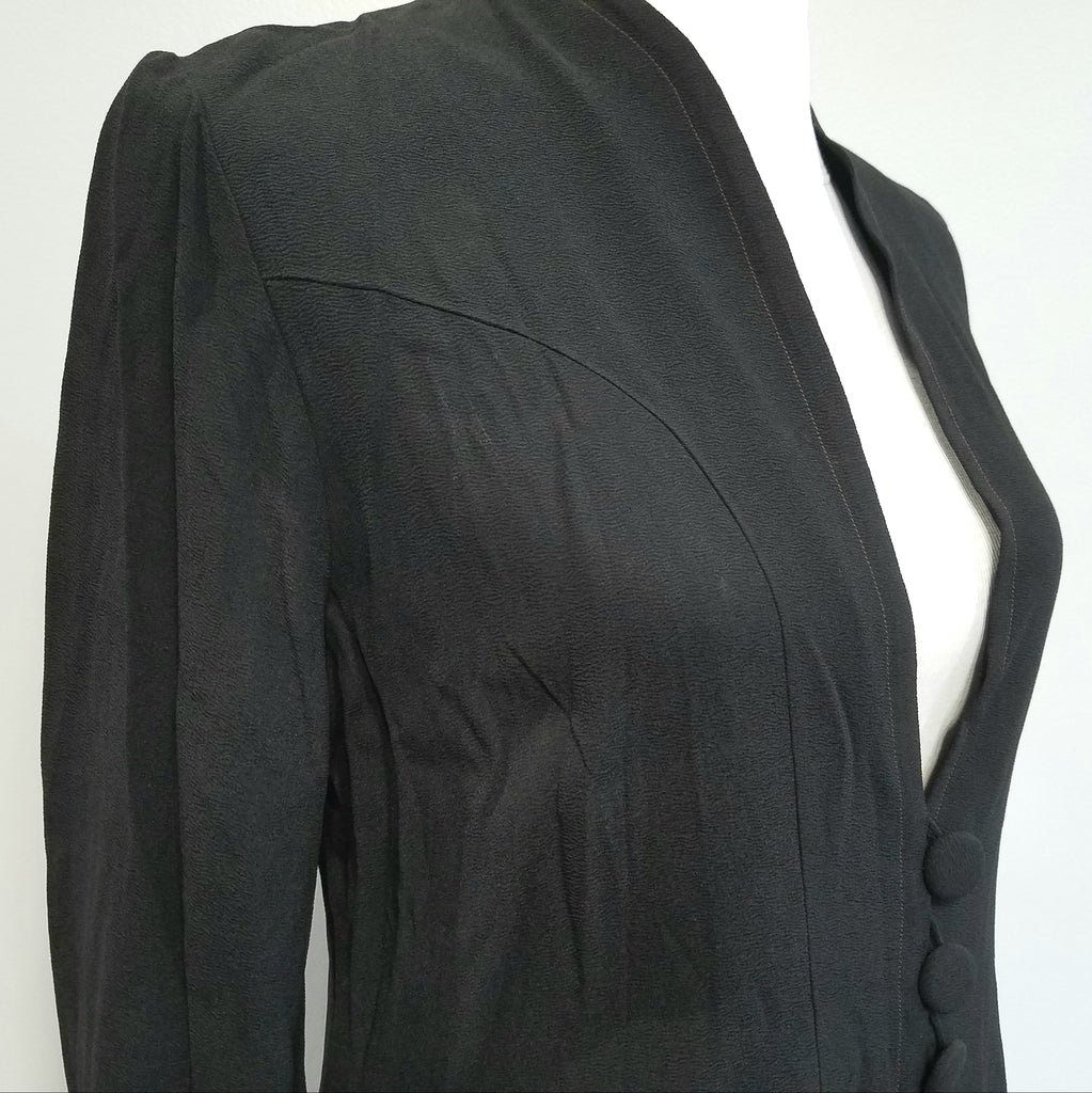 German Black Jacket & Red/Orange Slip Dress(B-36' W-33' H-44') — image 14