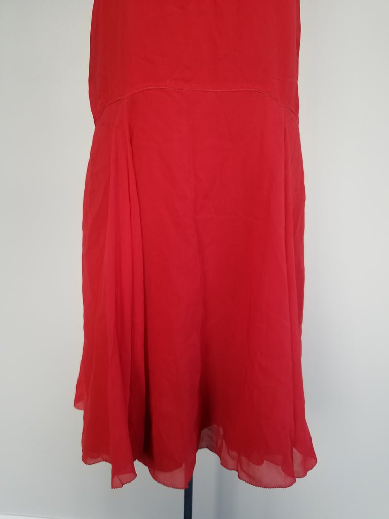 German Black Jacket & Red/Orange Slip Dress(B-36' W-33' H-44') — image 20